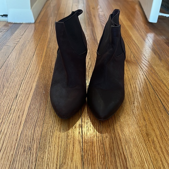 Purple Wedge Bootie - Picture 4 of 7